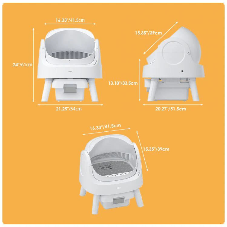 PureClean 11 – Smart Self-Cleaning Cat Litter Box