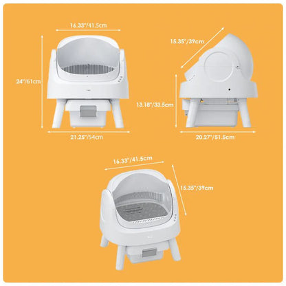 PureClean 11 – Smart Self-Cleaning Cat Litter Box
